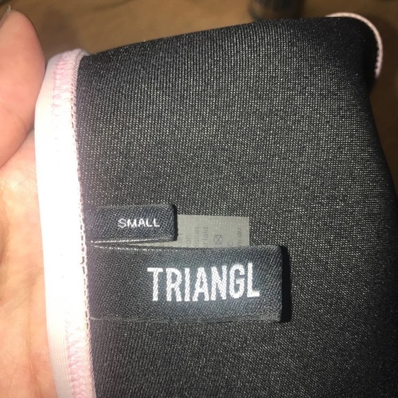 pink TRIANGL swim bottoms - Picture 2 of 2